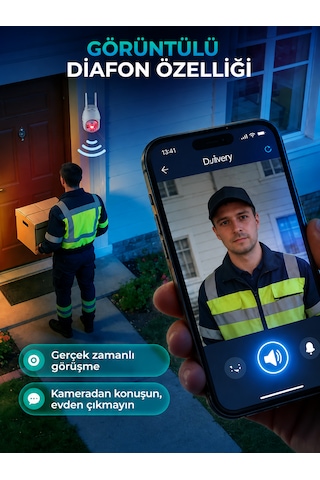 Dobest 2k Wifi Ptz Güvenlik Kamerası Kablosuz Dış Mekan 355 Dönüş 30 Metre Gece Görüşü Uzaktan Telefon Kontrollü Kamera