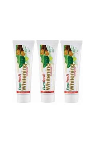 Farmasi Eurofresh Whitening Aloe Veralı Misvaklı Diş Macunu 3 x 112G Farmasi Eurofresh Whitening Aloe Veralı Misvaklı Diş Macunu 3 x 112G