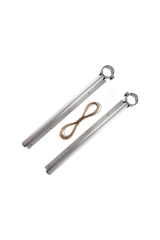 Alüminyum Balkon Çamaşırlık Kurutmalık Balkon Çamaşır Askısı Gri