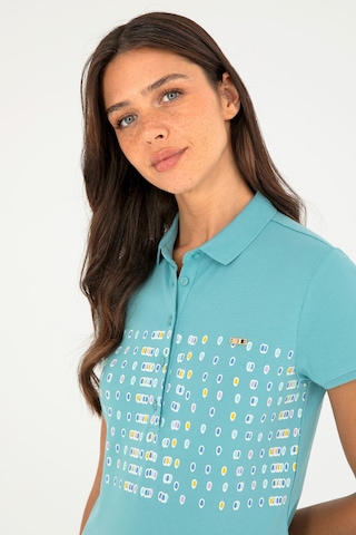U.S. Polo Assn. Kadın Mint Polo Yaka Tişört 50282885-VR090