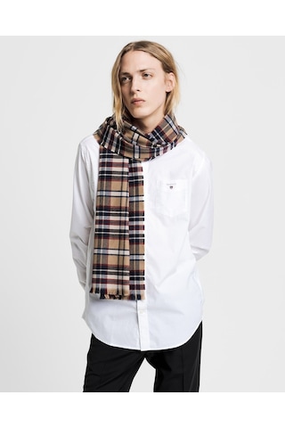 Gant Erkek Beyaz Regular Fit Gömlek Düz 3046400.110 (383992978) Beyaz