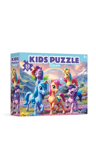 Unicorn Çocuk Puzzle 35 Parça 34 24 Cm