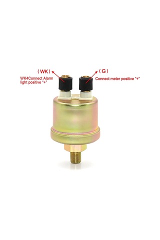 Dizel Jeneratörler Ve Yağ Basınç Göstergeleri İçin Evrensel 1/8pt Yağ Basınç Sensörü 05bar 010bar 05bar