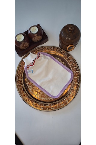 Eker-mor Biyeli Hızlıgiy Kese-banyo Ve Duş Kesesi-lastikli Kese