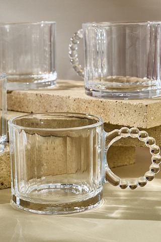 Ringo Line 4'lü Boncuk Kulplu 200ml Kupa