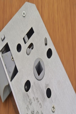 Metlox Krom Oval Oda Sessiz Kapı Kilidi 40 Mm