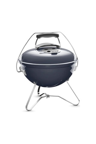 Weber Smokey Joe Premium 37 Cm Parlak Siyah Emaye Tuck-n-carry Kapak Kilidi Portatif Kettle -126 Siyah