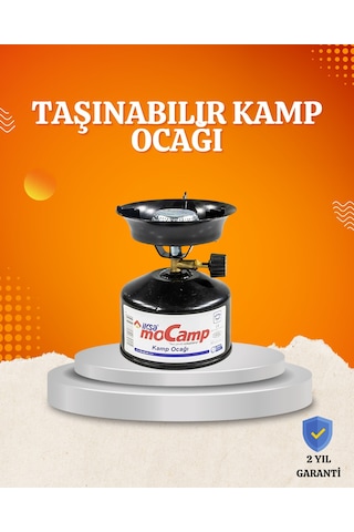 Kamp Ocağı Seti Çakmak Gazlı Taşınabilir