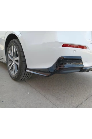 Honda - Civic Fe1 2022+ Uyumlu Arka Flap Takımı - Piano Black