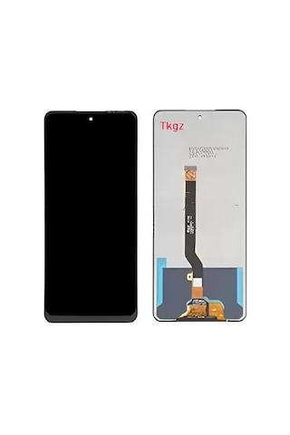 Tkgz - İnfinix Note 10 Pro İle Uyumlu Lcd Ekran Dokunmatik Servıce Pack Lcd