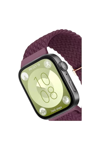 Tedar Huawei Fit 4 Kordon Saat Değildir - Mürdüm Najmaddin