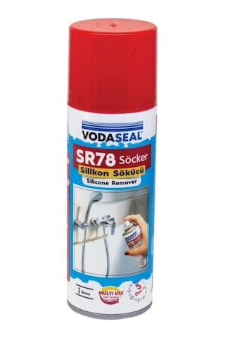 Vodaseal Sr78 Söcker Silikon Sökücü Sprey 200 Ml Belirtilmemiş