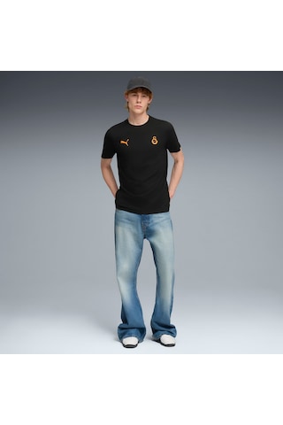 Puma Galatasaray Ftblessentıals Erkek Tişört 782907 11 SIYAH