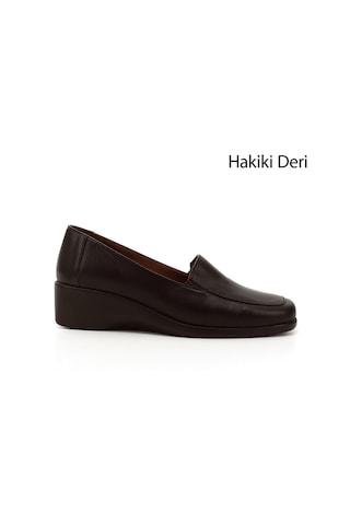 Gönderi(R) Gönderi R Kadın Kahve Antik Dolgu Taban Hakiki Deri Ayakkabı Gdza13424203 Kahverengi