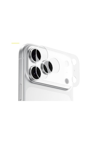 Apple Uyumlu iPhone 17 Pro Max Görünmez Darbe Emici Lens Modülü Koruma Filmi