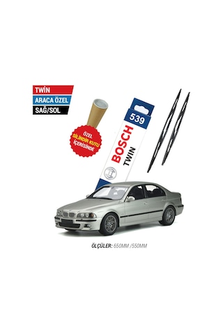 Bosch Twin BMW E39 Silecek Takımı (1996-2003 E39)