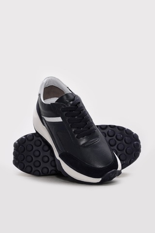 Fast Step Hakiki Deri Erkek Casual Ayakkabı 311ma2012 Lacivert