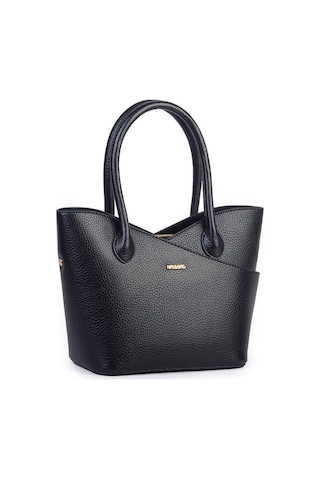 Nas 1465 Kadın El Ve Omuz Çantası Siyah Siyah