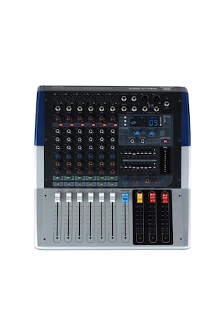 Maxword Welly-06fx Power Mixer 2x800w 6 Kanal 2x7 Bant Ekolayzır 99 Dsp Efekt