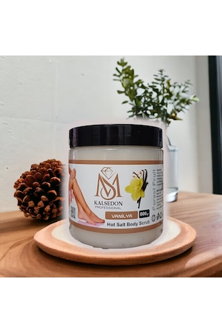 Ms Kalsedon Professoinal Vanilya Aromalı Vücut Peeling 800 G