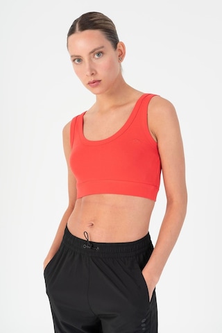 Maraton Slimfit Kadın U Yaka Nar Bra Narçiçeği