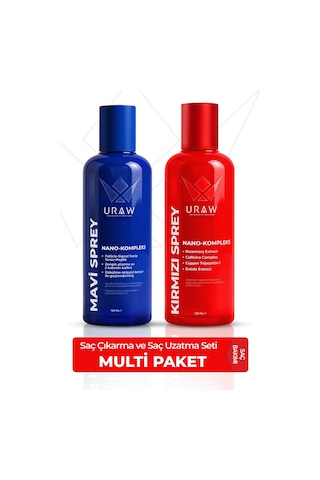 Mavi & Kırmızı Sprey Seti Multi Paket