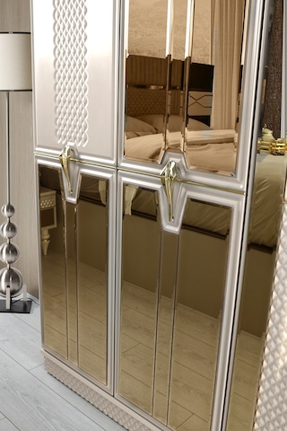 Marsilya Mdf 6 Kapılı Dolap