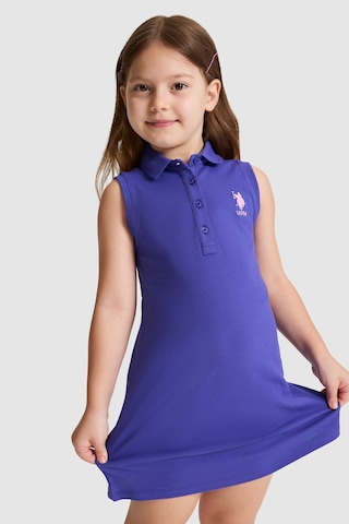 U.S. Polo Assn. Kız Çocuk Mor Elbise Örme 50325639-vr038