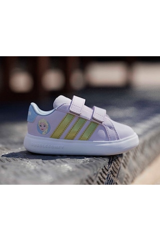 Adidas Grand Court Elsa I Bebek Günlük Ayakkabı Jq4356 Mor Mor