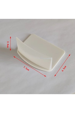 Novahub 10'lu Şapka Askısı Seti - Duvarlı, 3m Yapışkanlı, Beyaz, Matkap Gerektirmez Beyaz