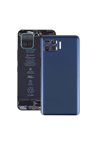 Cbtx Motorola One 5g Uw / One 5g / Moto G 5g Plus / Xt2075 Xt2075-2 Xt2075-3 Mavi Uyumlu Pil Arka Kapağı