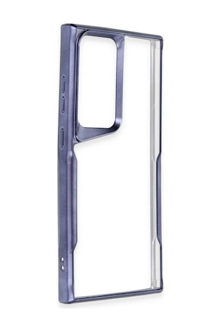 Samsung Galaxy S25 Ultra Kılıf Boyi Silikon Kapak - Lacivert