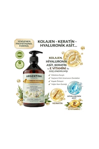 Argentina Keratin At Kuyruğu Şampuanı 500 ML