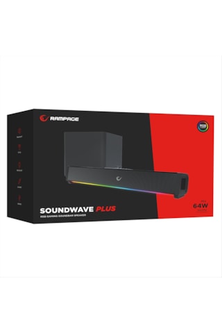Rampage RM-1 Soundwave Plus RGB Gaming Soundbar