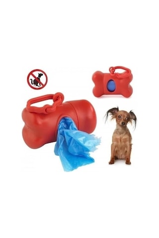 Tasma Köpeğiniz İçin Kaka Poşetliği Ve Yedek Poşet