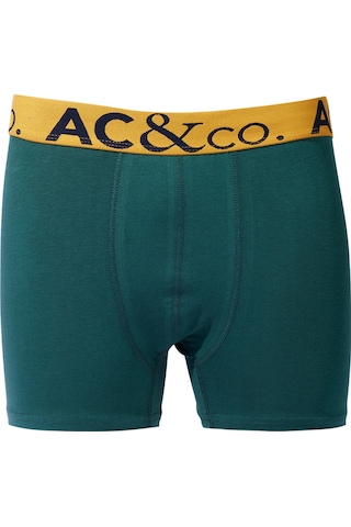Ac&Co / Altınyıldız Classics Erkek Karısık Pamuklu Esnek Desensiz 5'Li Boxer Paketi