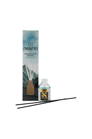 Nesrin Okyanus 50 Ml Çubuklu Oda Ve Oto Kokusu Reed Diffuser, Kalıcı Ortam Kokusu - 8690352954100i