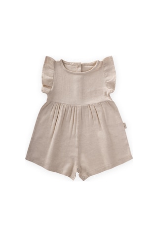 Cigit Keten Tulum 0-3 Yaş Naturel Beyaz