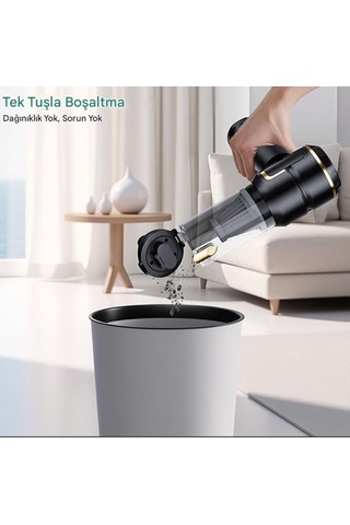 Yeni Nesil Profesyonel Tip 20.000pa 9 İn 1 Güçlü Oto Süpürge Vakumlu Üflemeli 3 Filtre