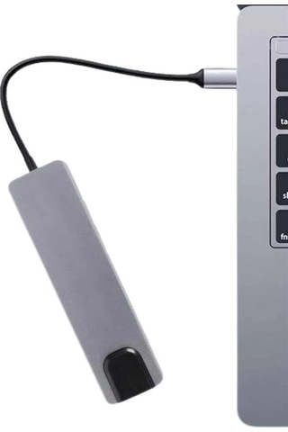 Usb Type-c Hub Dönüştürücü Çevirici Çoklayıcı Macbook Uyumlu Çevirici 8 Portlu Najmaddin