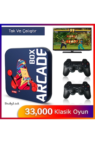Arcade PS1/PSP/N64 Retro Arcade Box Video Oyun Konsolu