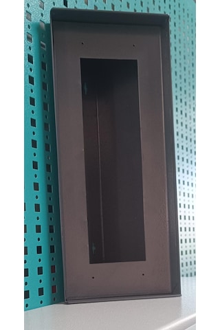 Açılı Diafon 15x35x10,5 Ap4 Zil Paneli, Metal Yön Çevirme Ve Koru