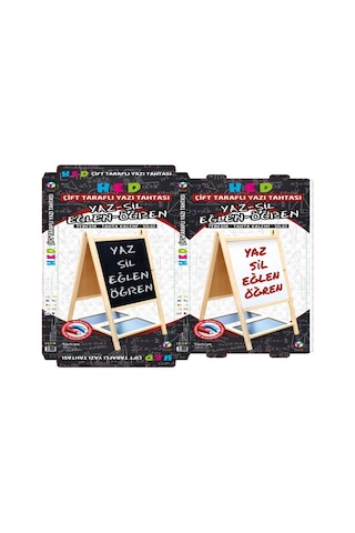 Yazı Tahtası Çift Taraflı Ayaklı Mıknatıslı Yazı Tahtası Seti 110 X 60 Çok Renkli