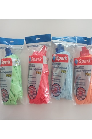 Spark 2 Adet Mikrofiber Havlu Vileda Paspas Mop Yedek Ucu