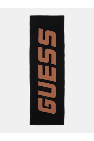 Guess Am9571pol03 Knitted Erkek Atkı Siyah
