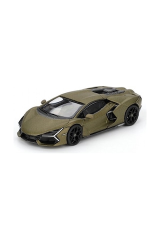 Mini Gt 1/64 Lamborghini Revuelto Verde Gea Matte Diecast Koleksiyon Model