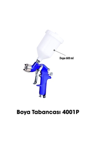 California Pneumatic 4001P CAP69915 Üsten Havalı Boya Tabancası 2.0 MM 600 ML California Pneumatic 4001P CAP69915 Üsten Havalı Boya Tabancası 2.0 MM 600 ML