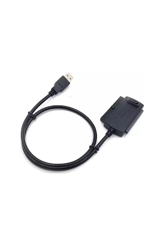 Lemestar Usb 2.0 İle Ide Sata 2.5/3.5 Disk Bağlantı Adaptörü Kablosu 2.5 Ve 3.5 İnç Sabit Diskler İçin