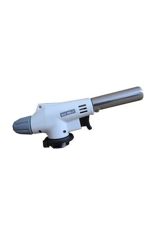 Createtech Gaz Meşalesi Alev Tabancası Bütan Otomatik Ateşleme Çok Renkli Blowtorch Pişirme Lehimleme Isıtma Kaynak Araçları Çok Renkli