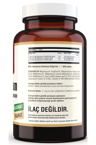Ncs Magnesium 200 Mg Malat Taurat Glisinat 90 Tablet